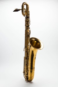 Baritone saxophone in E-flat, c1860