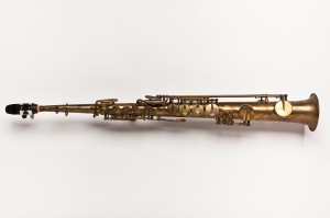 Soprano saxophone in B-flat, c1859